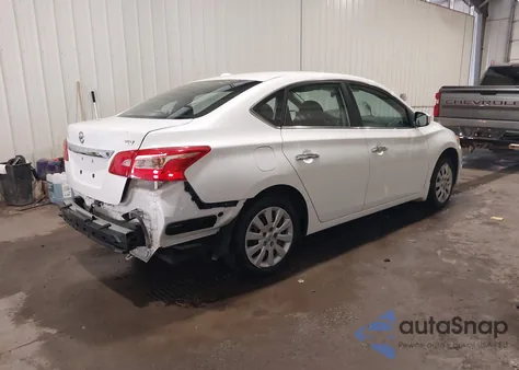 2016 Nissan Sentra Sv from USA, damaged, VIN 3N1AB7AP0GY272151